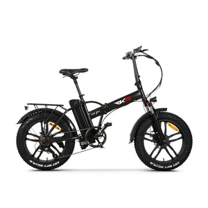 RKS RS III Pro - Elektrische Vouwfiets - Zwart - 20x4 inch - Accu 36V (10Ah) - 250W Motor - Shimano 7 Versnellingen - Mechanische Remmen - AE-trading