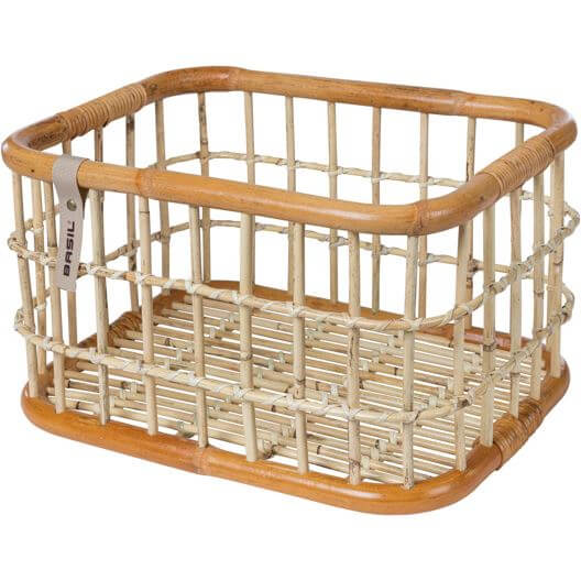 Basil mand Green Life Rotan L 30L natural bruin 46x35x28cm - AE-trading