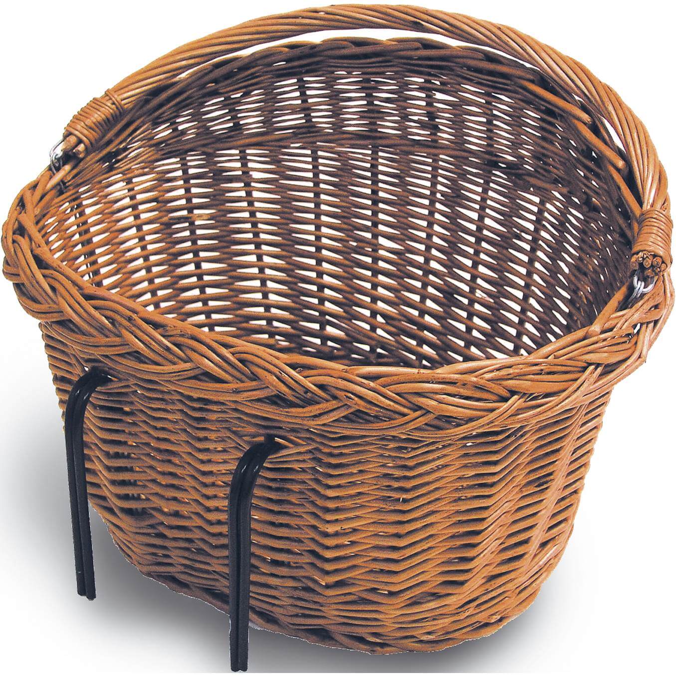 Basil mand riet Detroit ovaal buik 23L 39x22x27cm - AE-trading