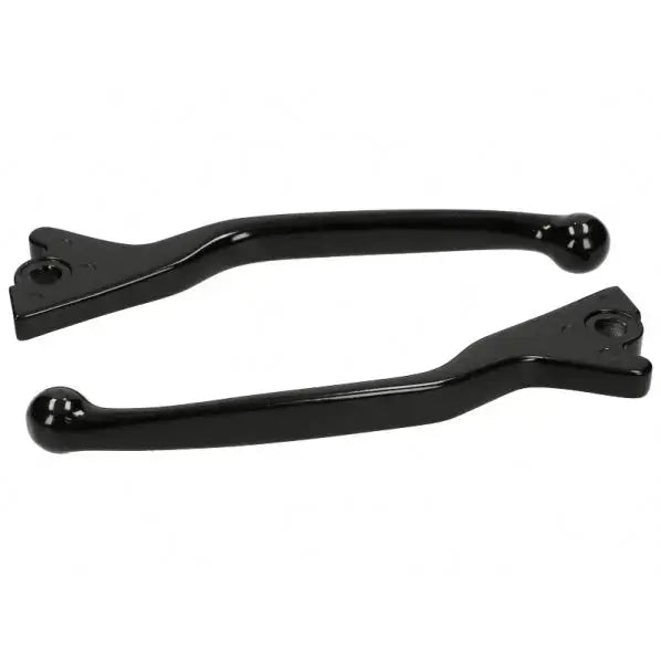 SPHIDER remhendels set (L+R) — Vespa & Piaggio, glans zwart - AE-trading
