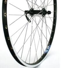 Roland voorwiel 28 Shimano HB-QC400 ZAC19 zwart RVS spk - AE-trading