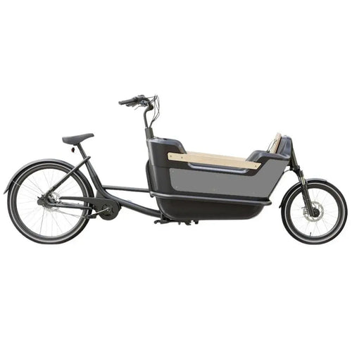 Royal Cargo Bike 2W Premium Plus – Elektrische Bakfiets – Taupe Grijs – 504Wh - AE-trading