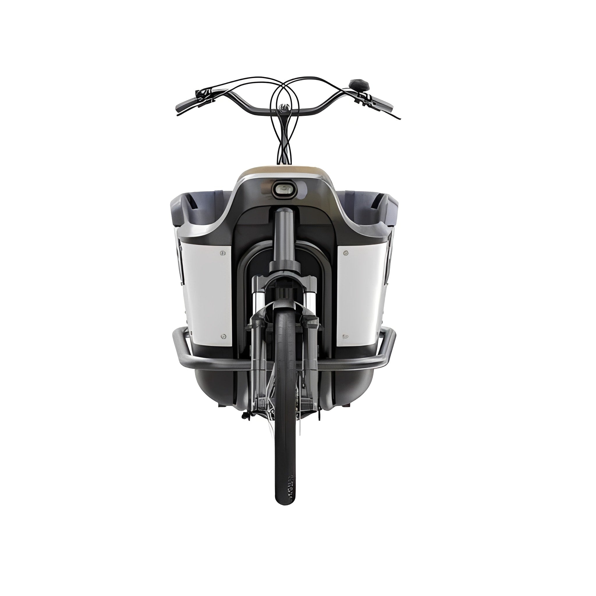 Royal Cargo Bike 2W Premium Plus – Taupe Grijs – 630Wh – Elektrische Bakfiets - AE-trading