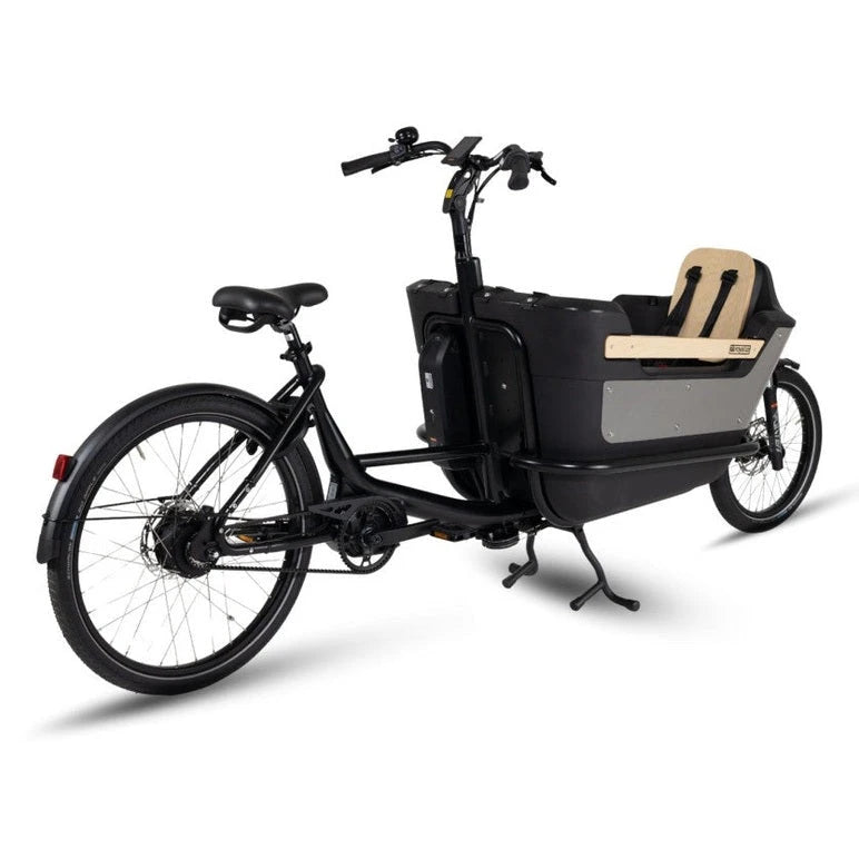 Royal Cargo Bike 2W Premium Plus – Taupe Grijs – 504Wh – Elektrische Bakfiets - AE-trading