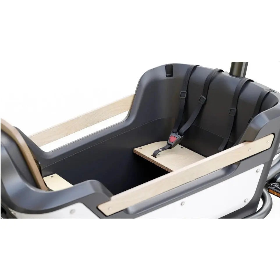 Royal Cargo Bike 2W Premium Plus – Elektrische Bakfiets – Taupe Grijs – 630Wh - AE-trading