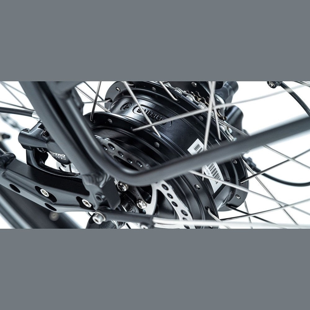 Royal Cargo Bike 3W Premium – Wit – Elektrische Driewieler Bakfiets – 504Wh - AE-trading