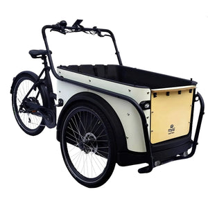 Royal Cargo Bike 3W Eco – Elektrische Bakfiets – Antraciet - 504Wh - AE-trading