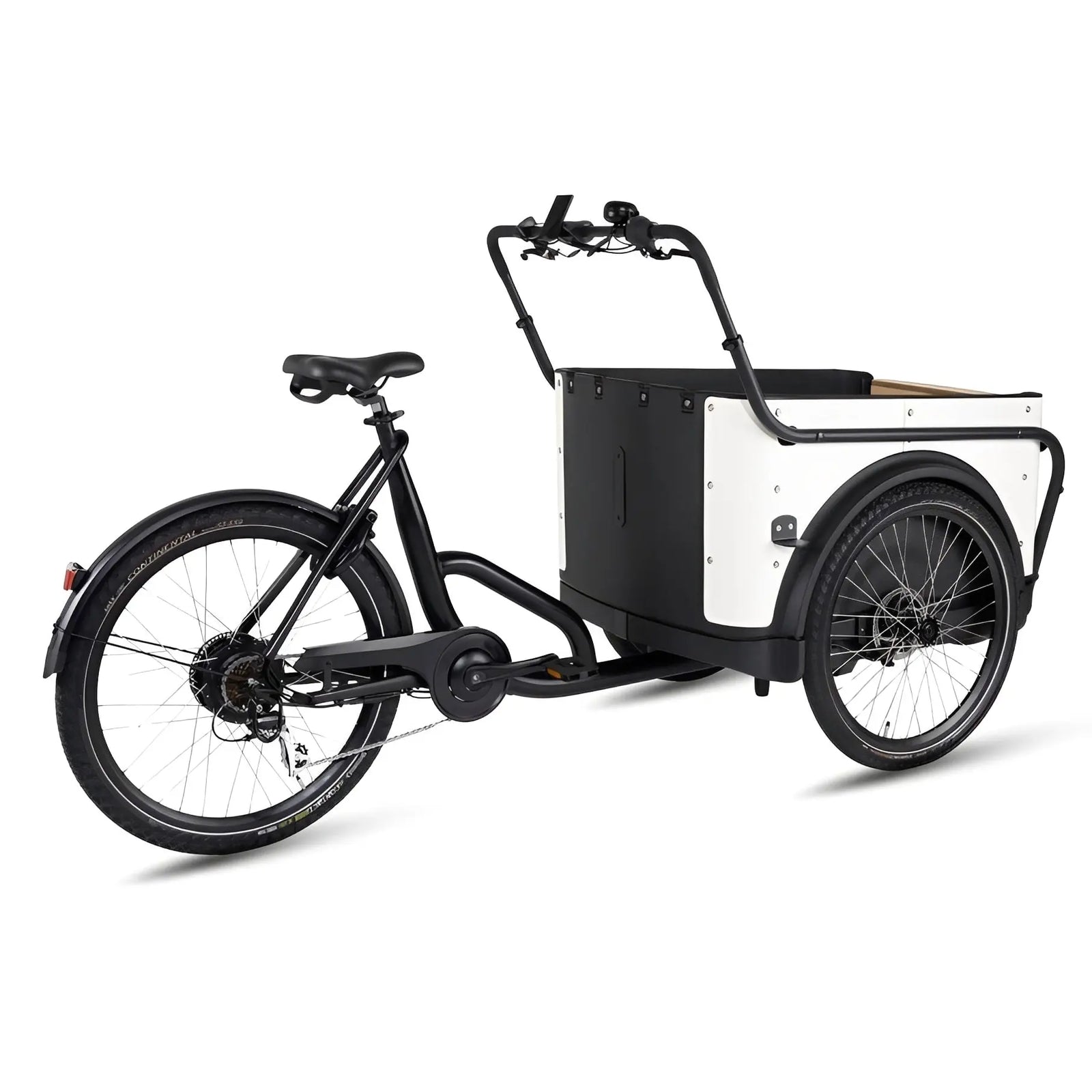 Royal Cargo Bike 3W Eco – Wit – Elektrische Bakfiets – 504Wh - AE-trading