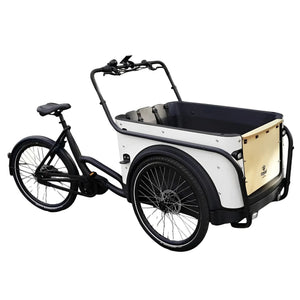 Royal Cargo Bike 3W Premium – Wit – Elektrische Bakfiets – 630Wh - AE-trading