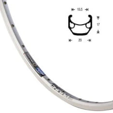 Ryde velg 28 Chrina alu 20mm 36/14 - AE-trading