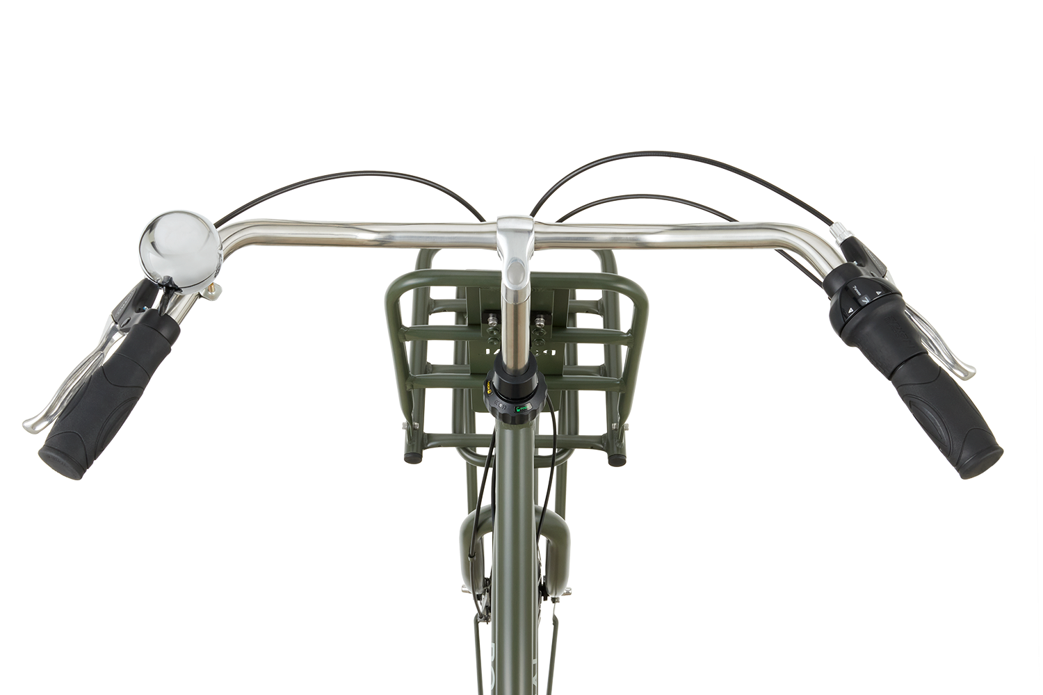 Popal Daily Dutch Prestige N7 RB Army Groen Aluminium Frame Zeven Versnellingen Reflecterend Logo - AE-trading