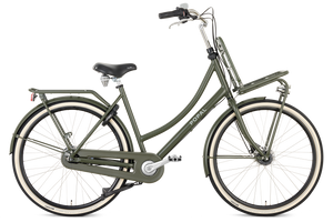Popal Daily Dutch Prestige N7 RB Groen XS Aluminium Frame 7 Versnellingen Reflecterend Logo - AE-trading