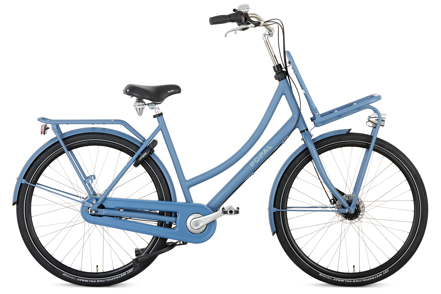 Popal Daily Dutch Prestige N7 RB Blauw M Met Aluminium Frame en Zeven Versnellingen - AE-trading