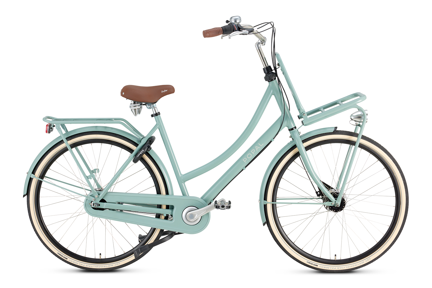 Popal Daily Dutch Prestige N7 RB Herenfiets Mineral Green Aluminium Frame 7 Versnellingen - AE-trading