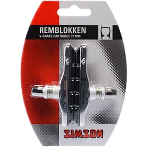 Simson remblok V-brake 72mm (2) - AE-trading