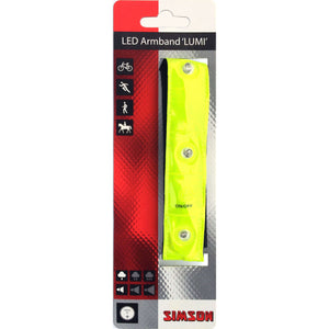 Simson reflectie armband Lumi led - AE-trading
