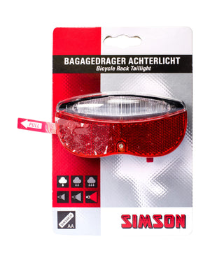 Simson achterlicht led batterij 80mm - AE-trading