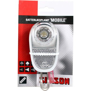 Simson koplamp white led batterij 5 lux - AE-trading