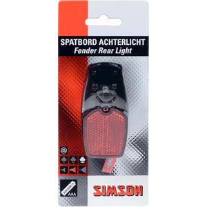 Simson achterlicht Led batterij spatbord - AE-trading