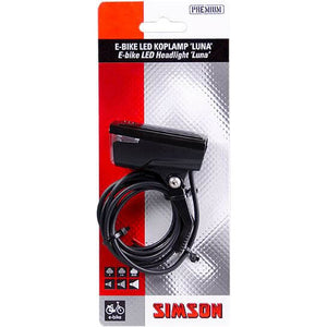 Simson koplamp Luna 6-60v 25 lux E-bike - AE-trading