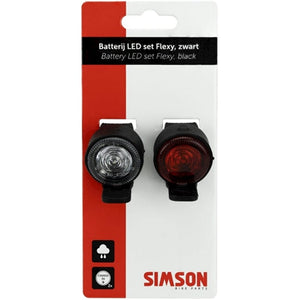Simson Batterij LED set Flexy zwart - AE-trading
