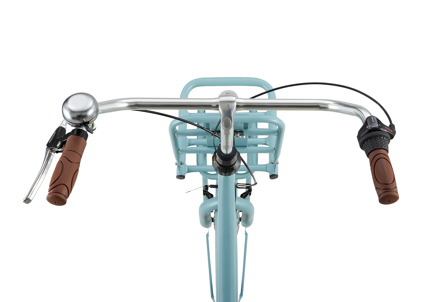 Popal Daily Dutch Basic+ Kinderfiets 24 Inch Stalen Frame Mat Blauw - AE-trading