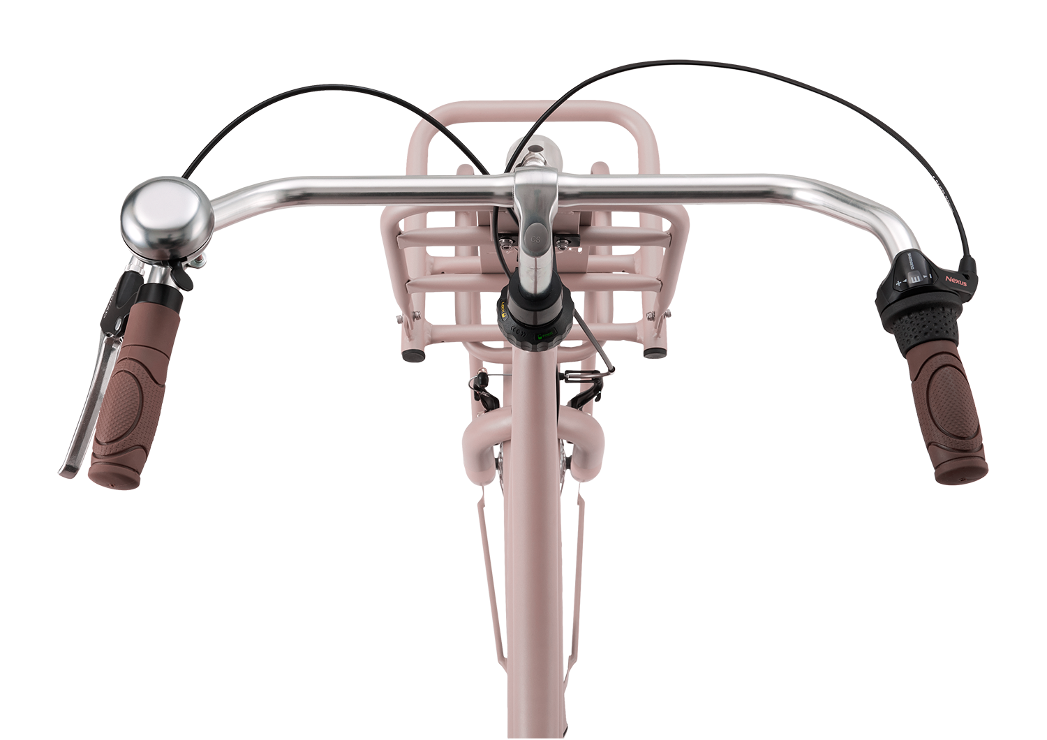 Popal Daily Dutch Basic+ 24 Inch Kinderfiets Zalm Licht Roze Stevig Stalen Frame - AE-trading