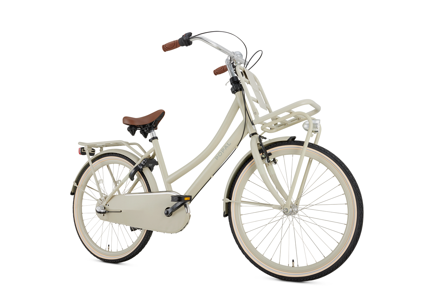 Popal Daily Dutch Basic+ 24 Inch Cosmic Zand Fiets Met Reflecterende Details - AE-trading
