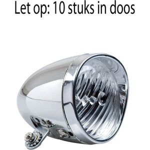 Simson koplamp Classic batterij chroom doos (10) - AE-trading