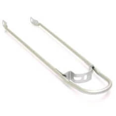 spatbordstang achter bumper 28 zilver - AE-trading