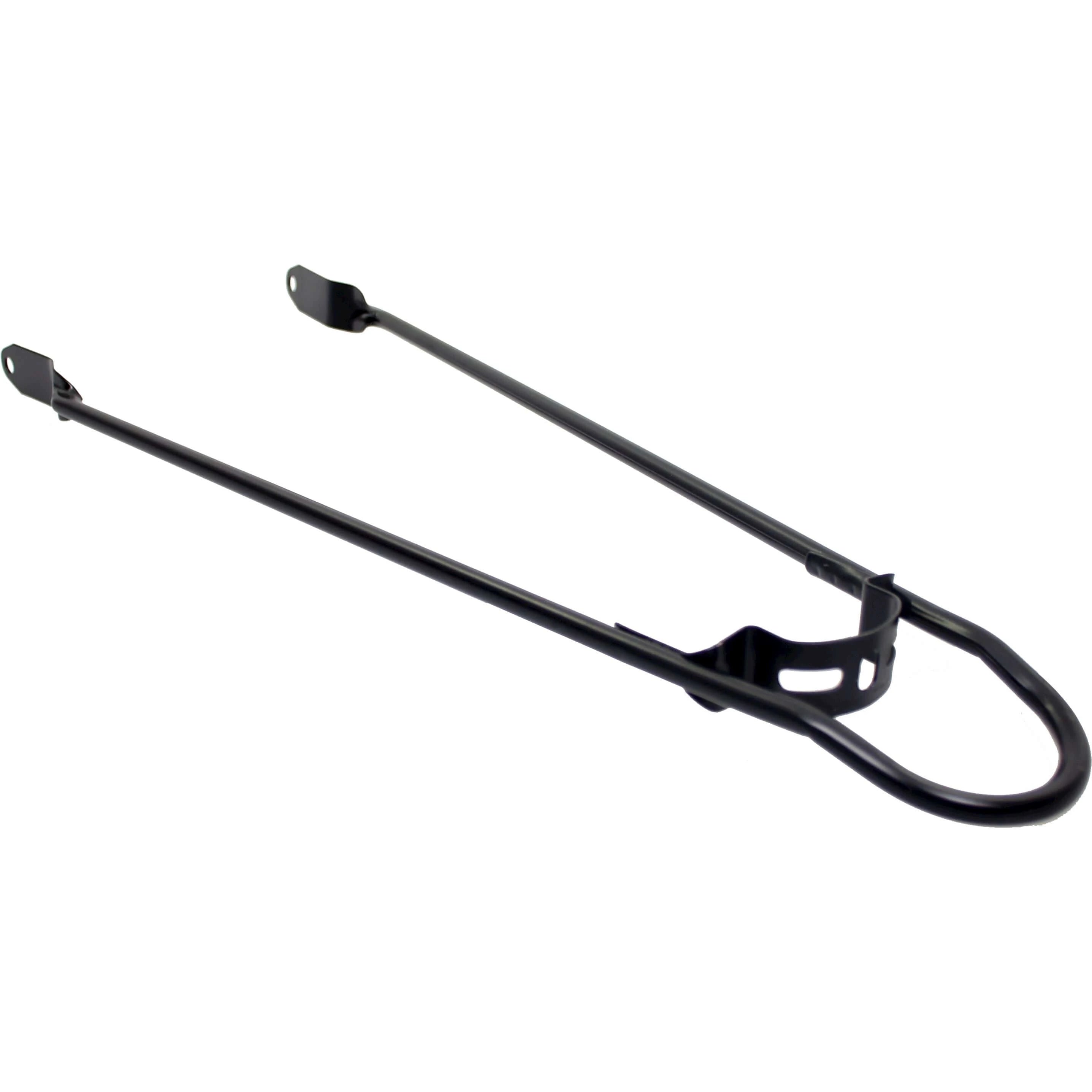 spatbordstang achter bumper 28 pad bev 6mm mat zwart - AE-trading