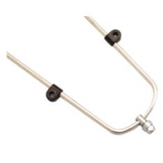 Mirage spatbord draadstang set RVS pad 55mm universeel - AE-trading