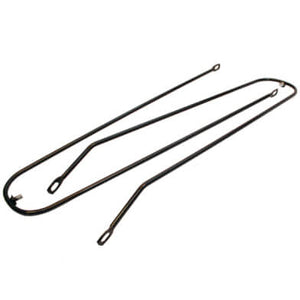 spatbord draadstang set 28 zwart - AE-trading