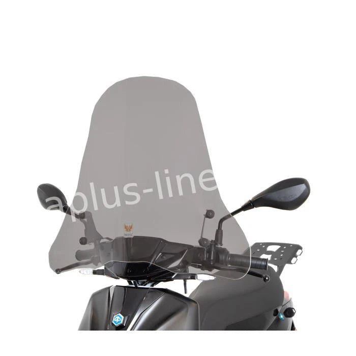 Windscherm Isotta Passend Op Piaggio One Smoke Netto Prijs - AE-trading