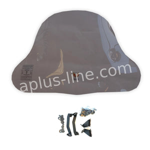 Windscherm Isotta Mqi Gt Laag Smoke - AE-trading