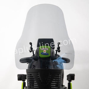 Windscherm Isotta Scootmobiel Hoog Smoke - AE-trading