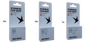Schwalbe clik valve starter set SV - AE-trading