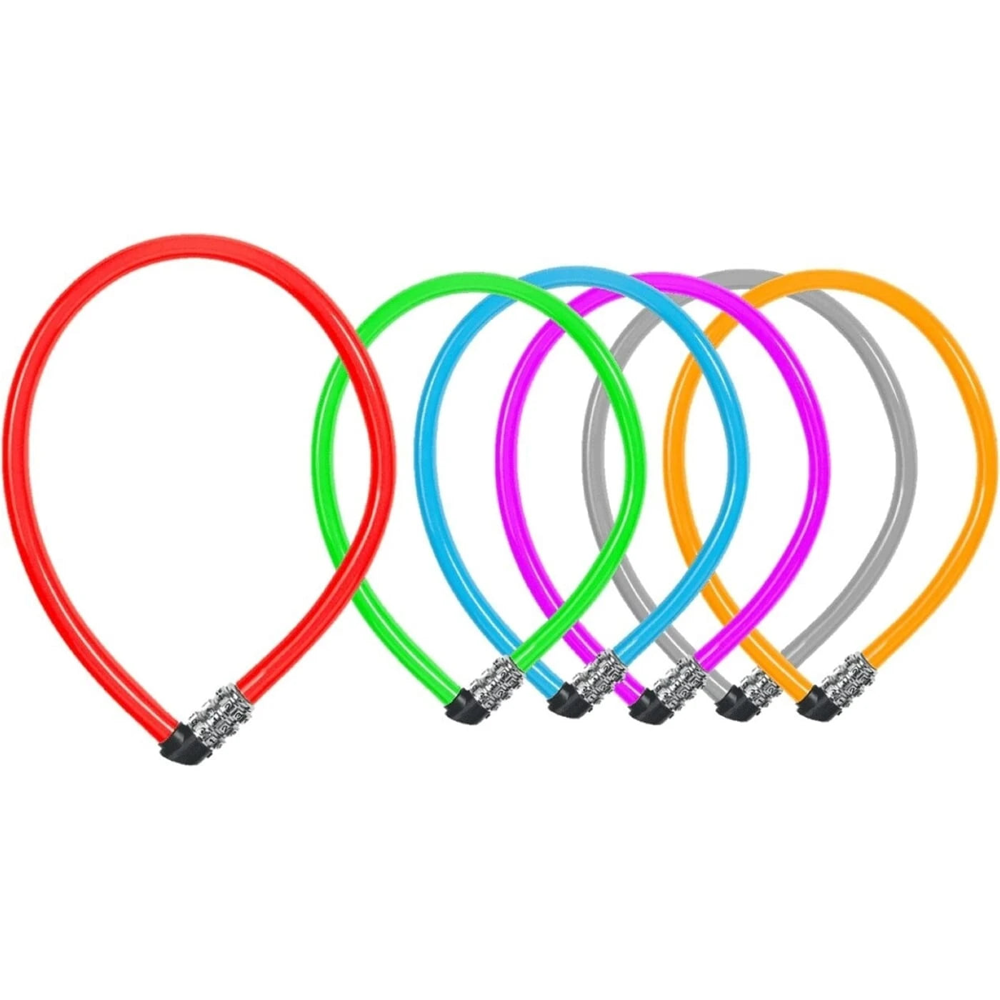Abus kabelslot code 3406C/55 color - AE-trading