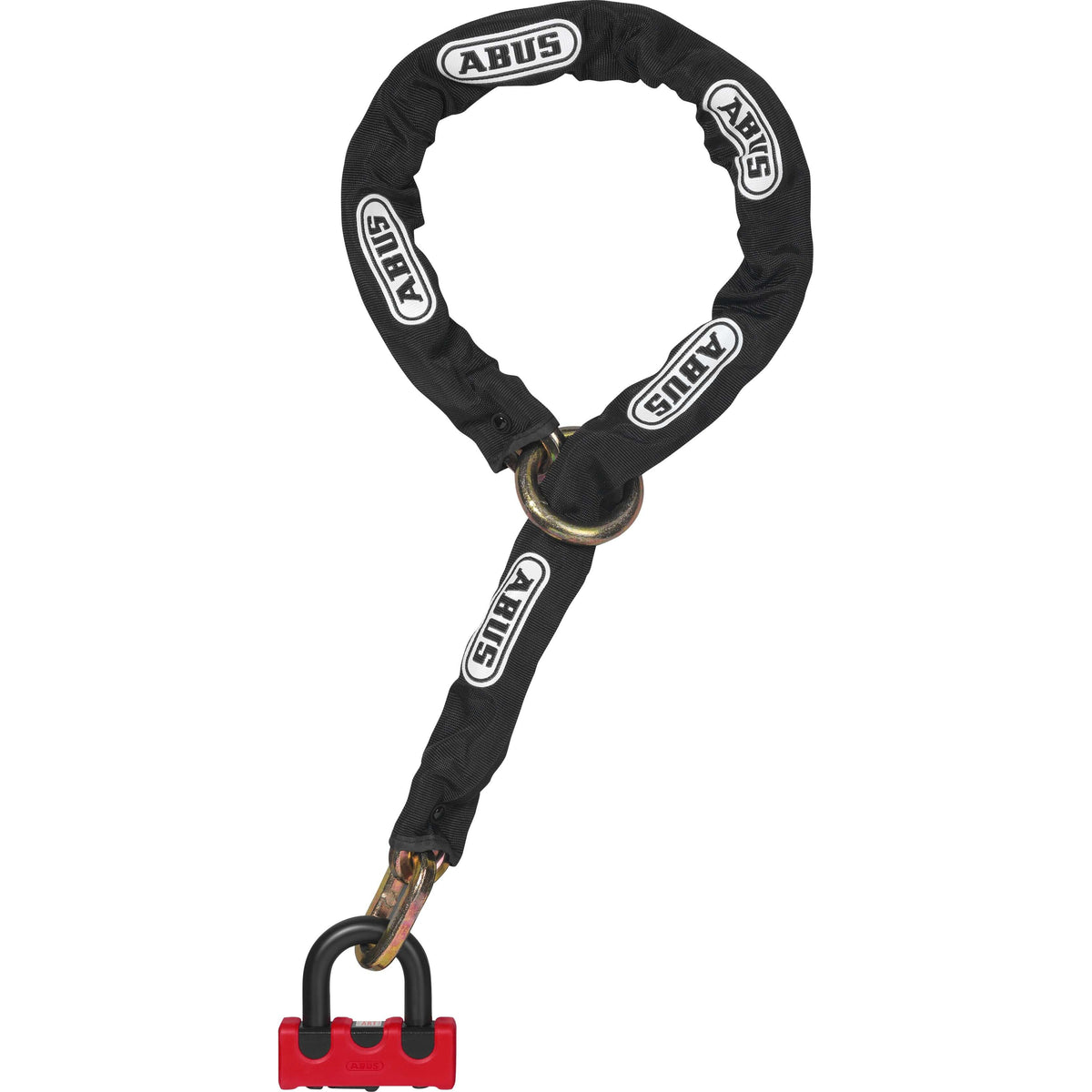 Abus kettingslot Granit Power XS 67 10KS120 Black Loop - AE-trading