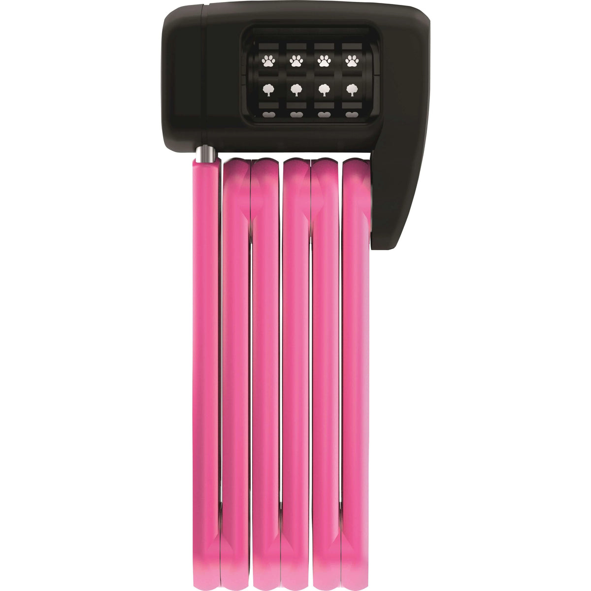 Abus vouwslot Bordo Combo Lite Mini 6055C/60 pink Symbols - AE-trading
