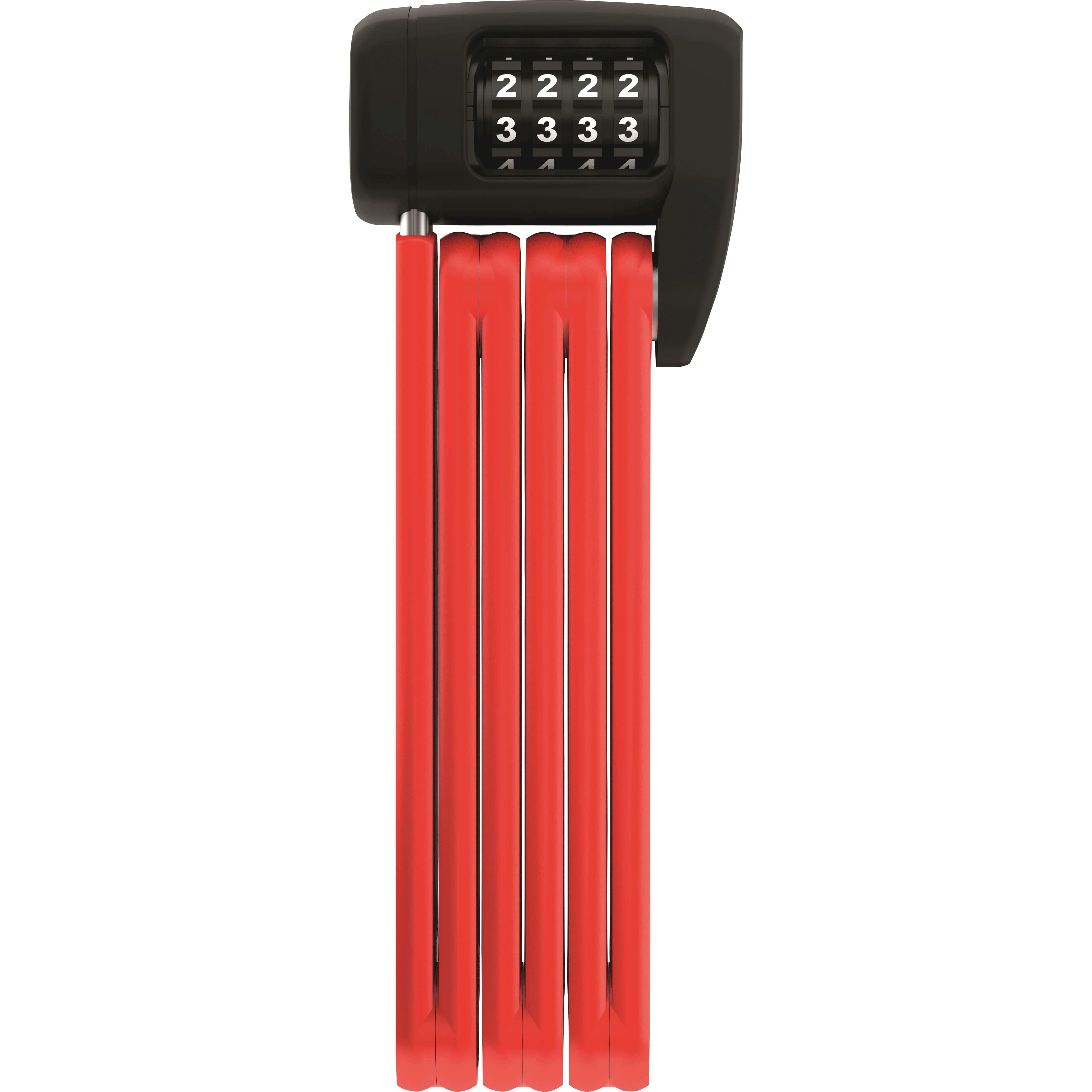 Abus vouwslot Bordo Combo Lite 6055C/85 red SH - AE-trading