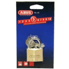 Abus hangslot 65/40mm op kaart - AE-trading