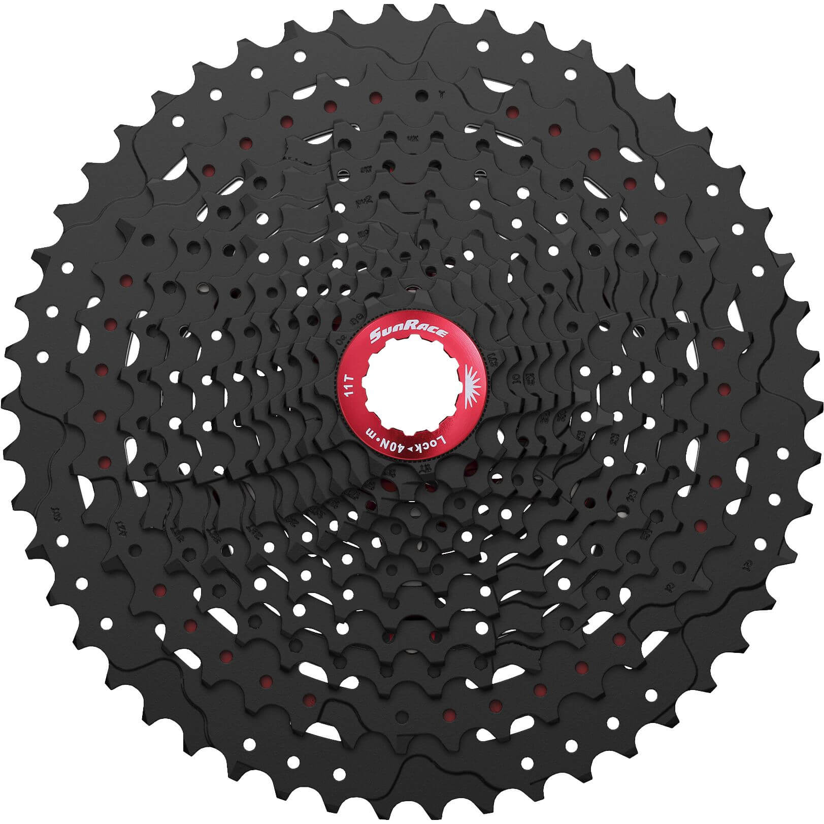 Sunrace cassette 12v 11/50 CSMZ90 zwart - AE-trading