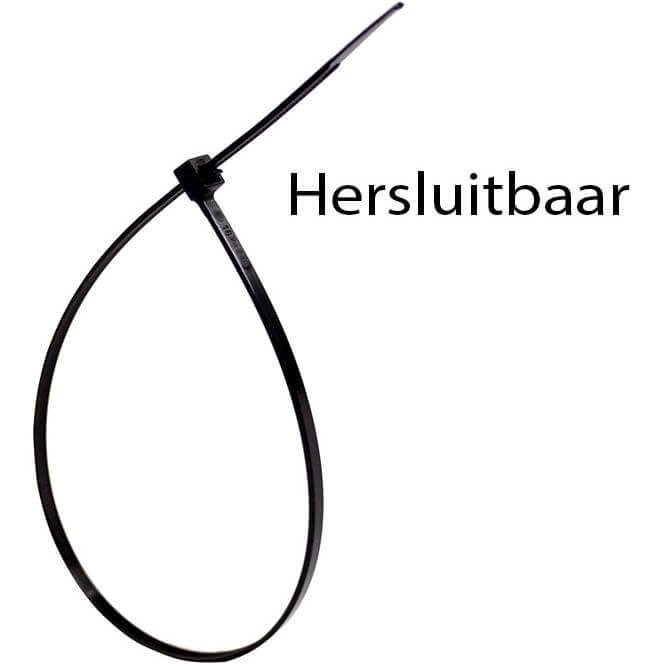 zak kabelbinder hersluitbaar 280x3.5 (100) - AE-trading