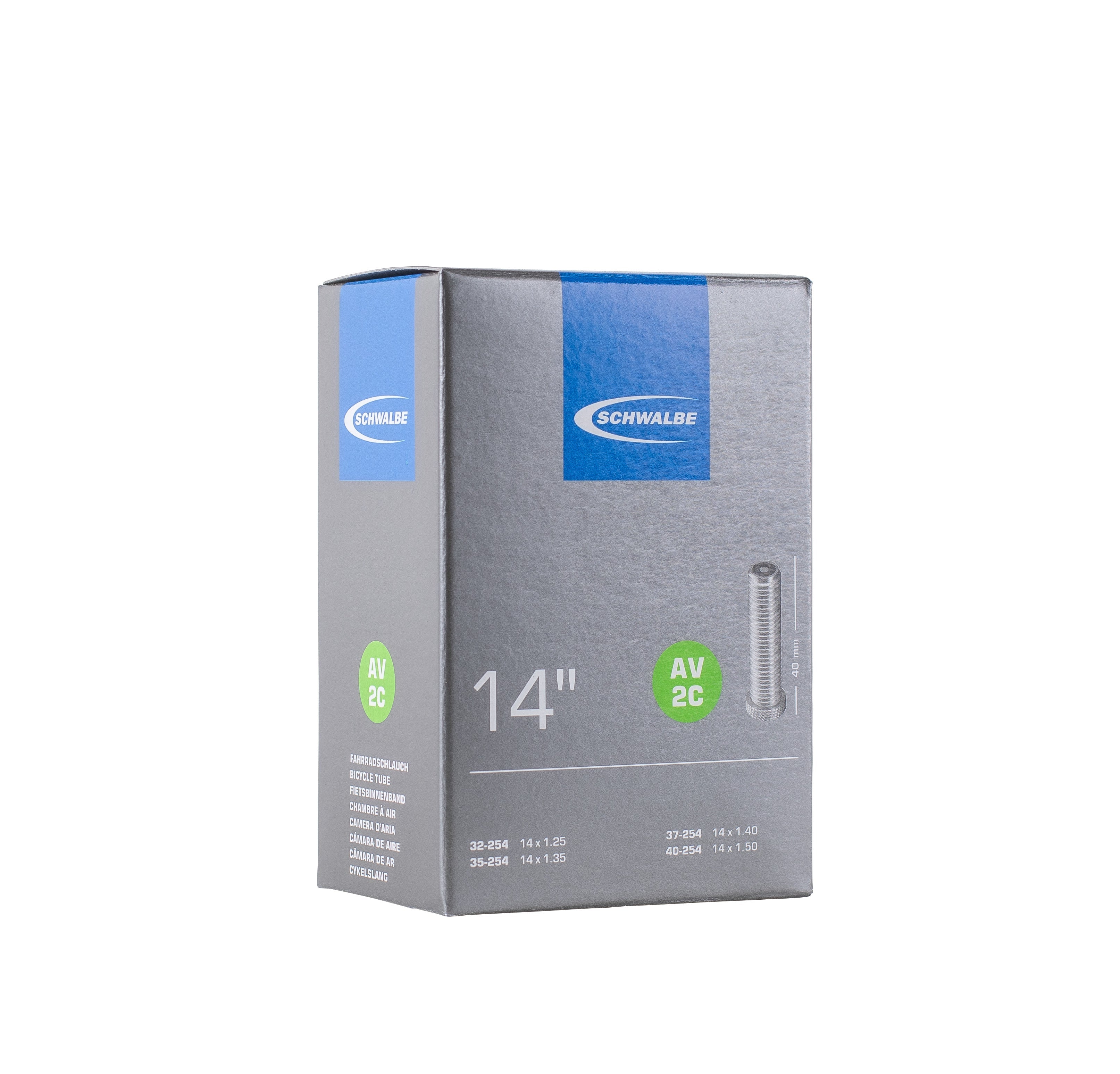 Schwalbe bnb AV2C 14 x 1.25 - 1.50 av 40mm - AE-trading