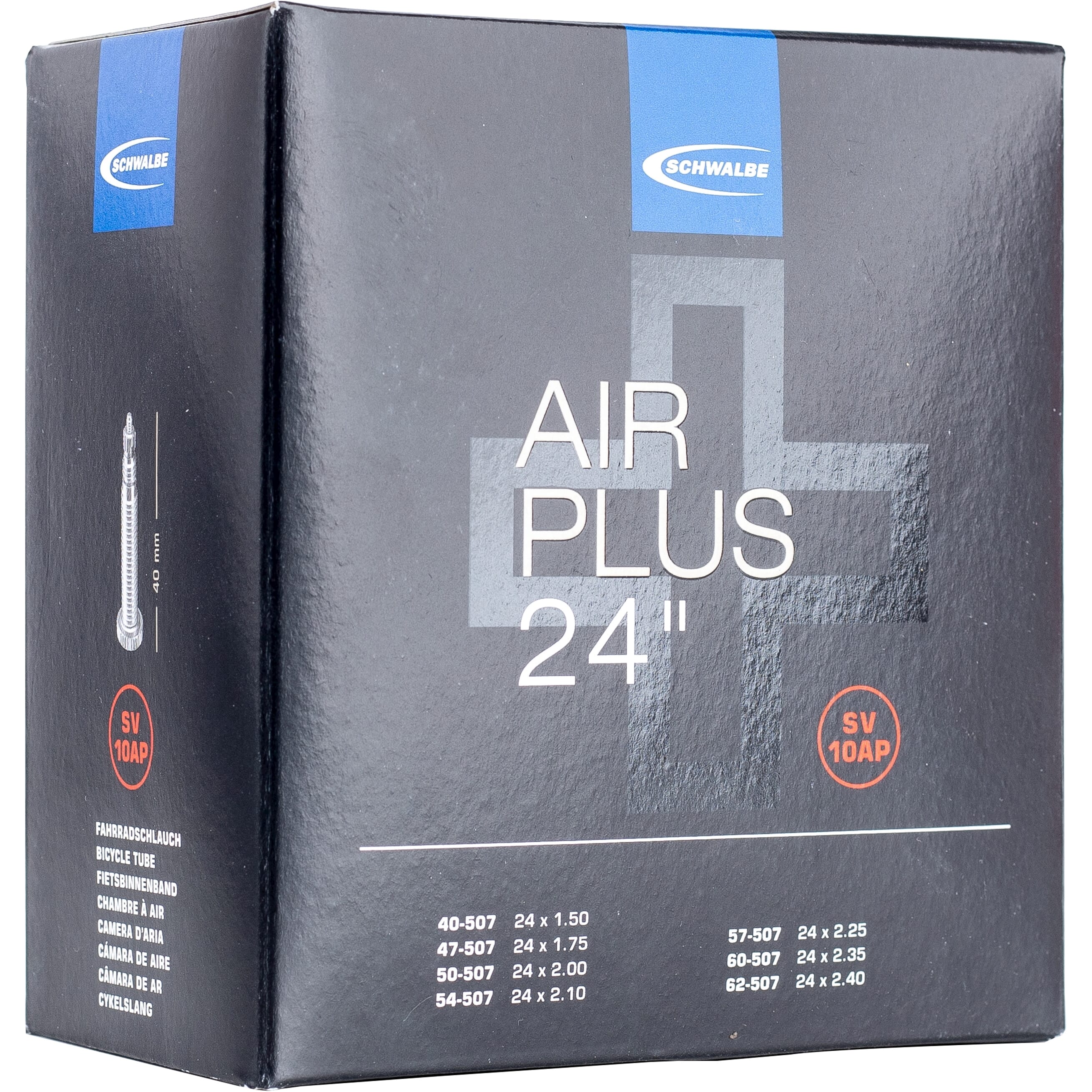 Schwalbe bnb SV10AP Air Plus 24 x 1.50 - 2.40 fv 40mm - AE-trading