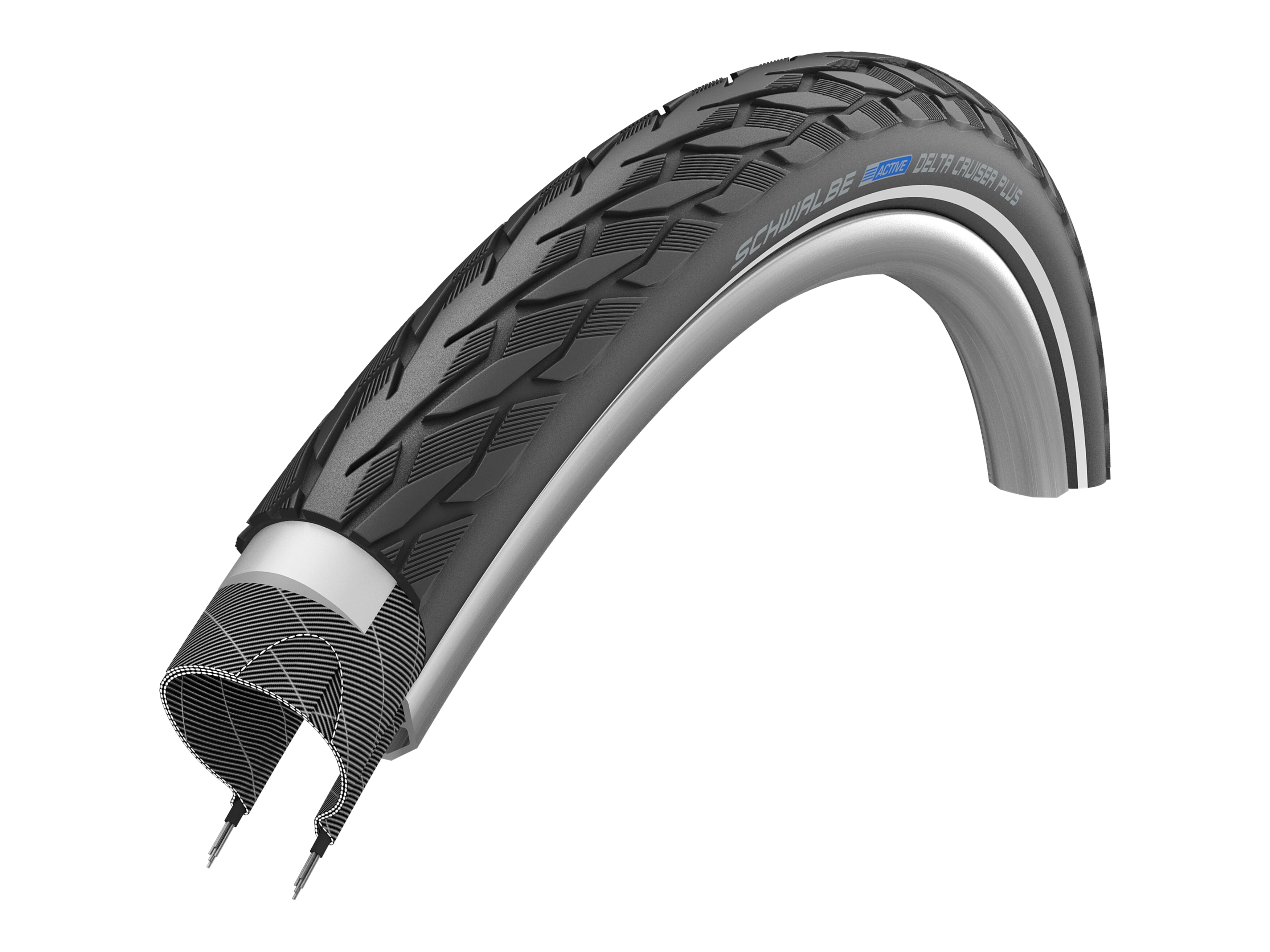 Schwalbe btb Delta Cruiser Plus 20 x 1.75 zw refl - AE-trading