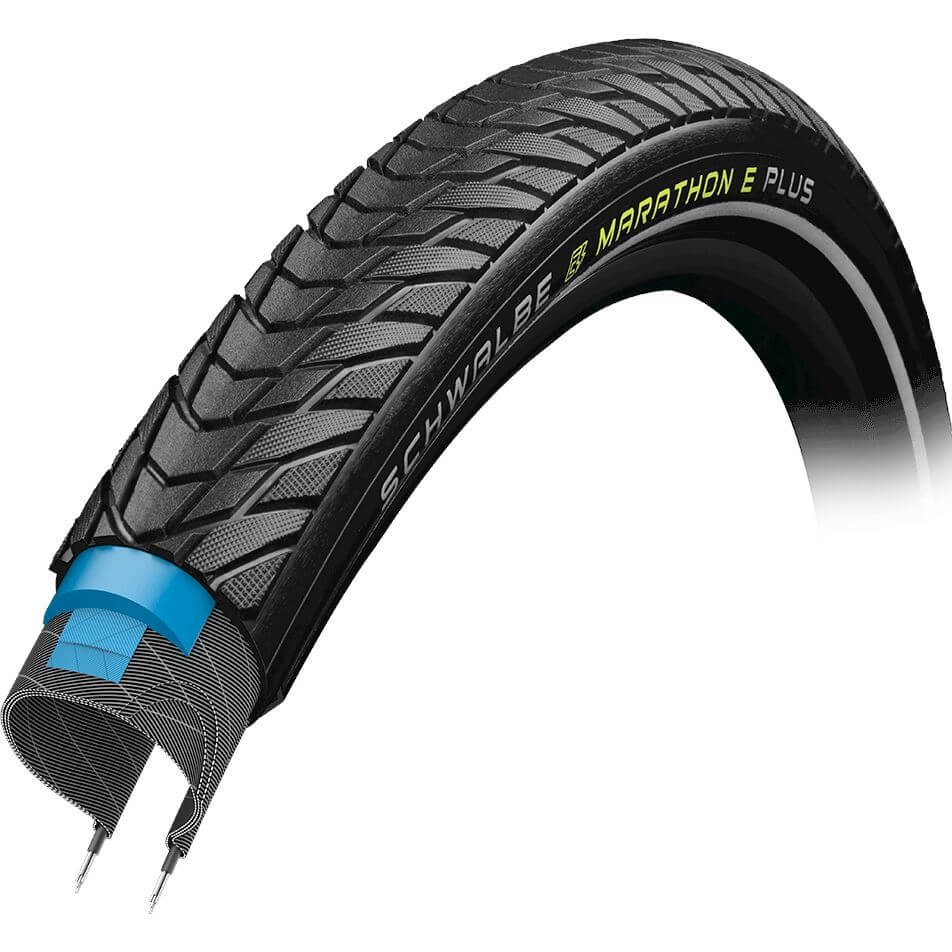 Schwalbe btb Marathon E-Plus 28 x 1.75 zw refl - AE-trading