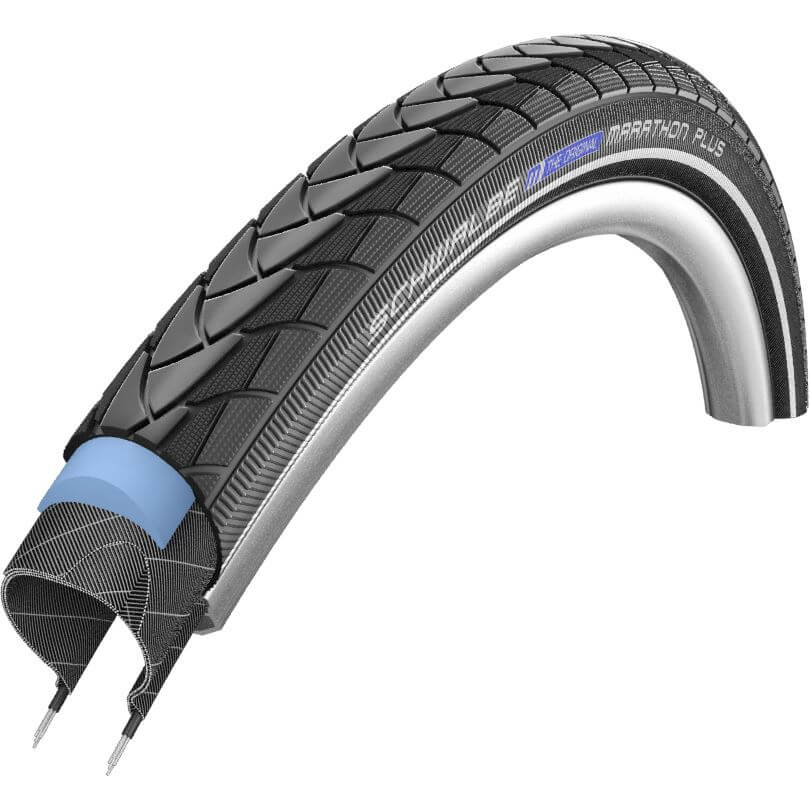 Schwalbe btb Marathon Plus 28 x 1.00 zw refl - AE-trading
