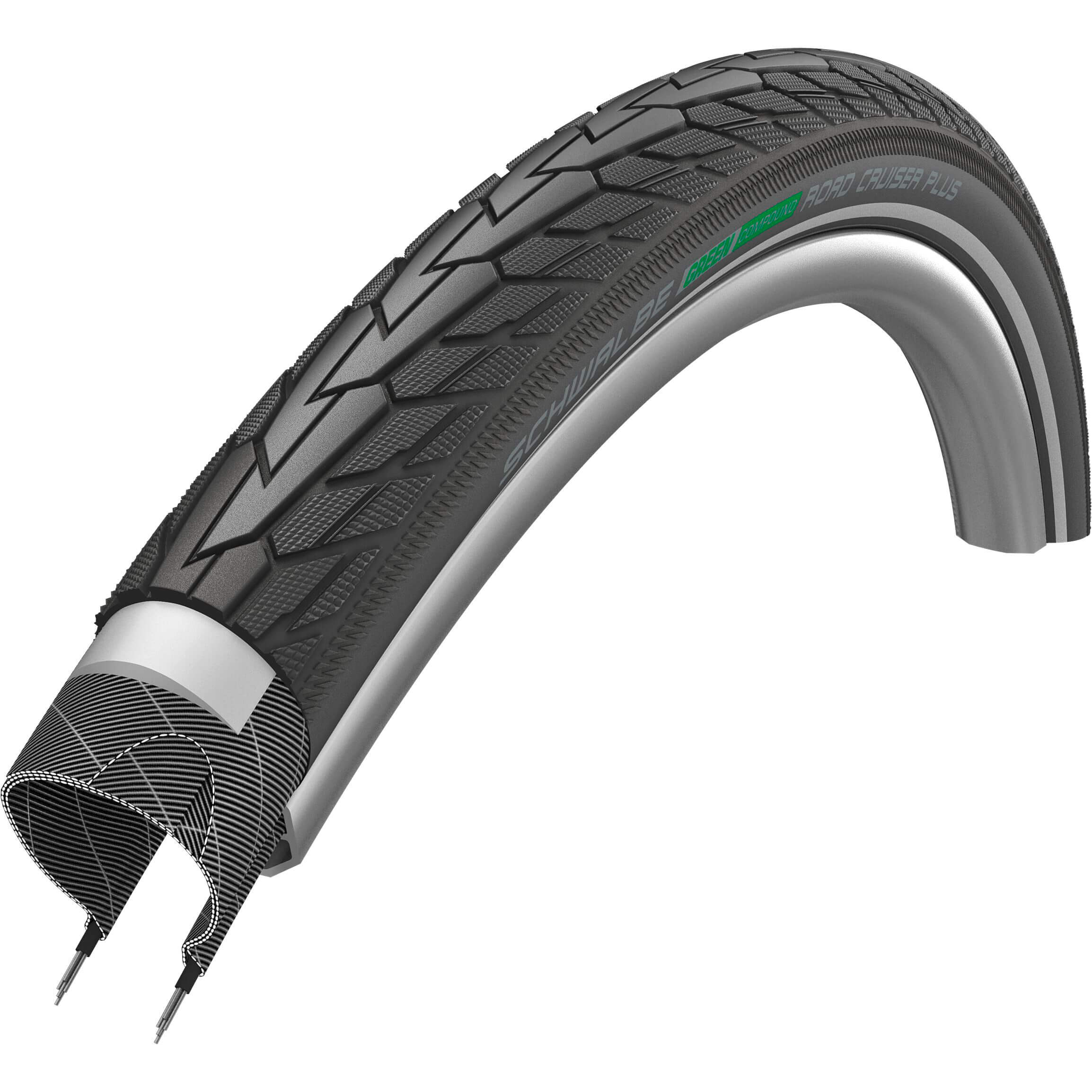 Schwalbe btb Road Cruiser Plus 26 x 1.75 zw refl - AE-trading